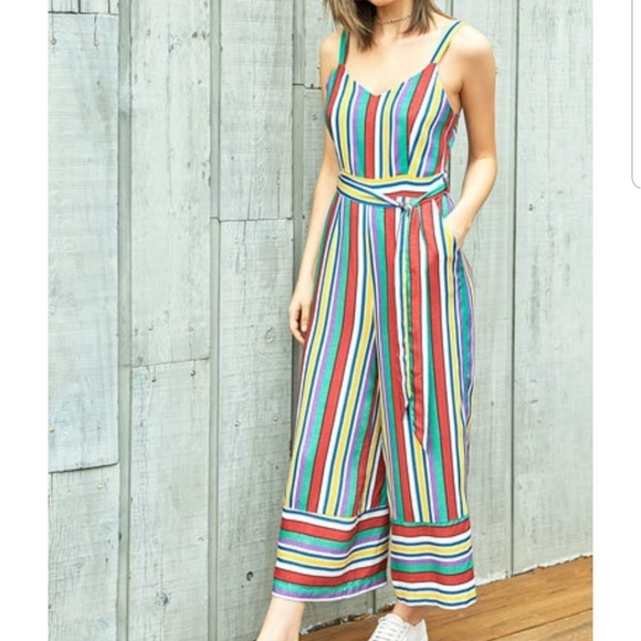 Lost + Wander Multicolored Jumpsuit - Picture 2 of 3